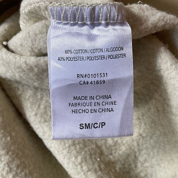 Mens Sweatshirt Small Graphic Print Y2K 90s College Campus Streetwear Skater - Picture 6 of 8